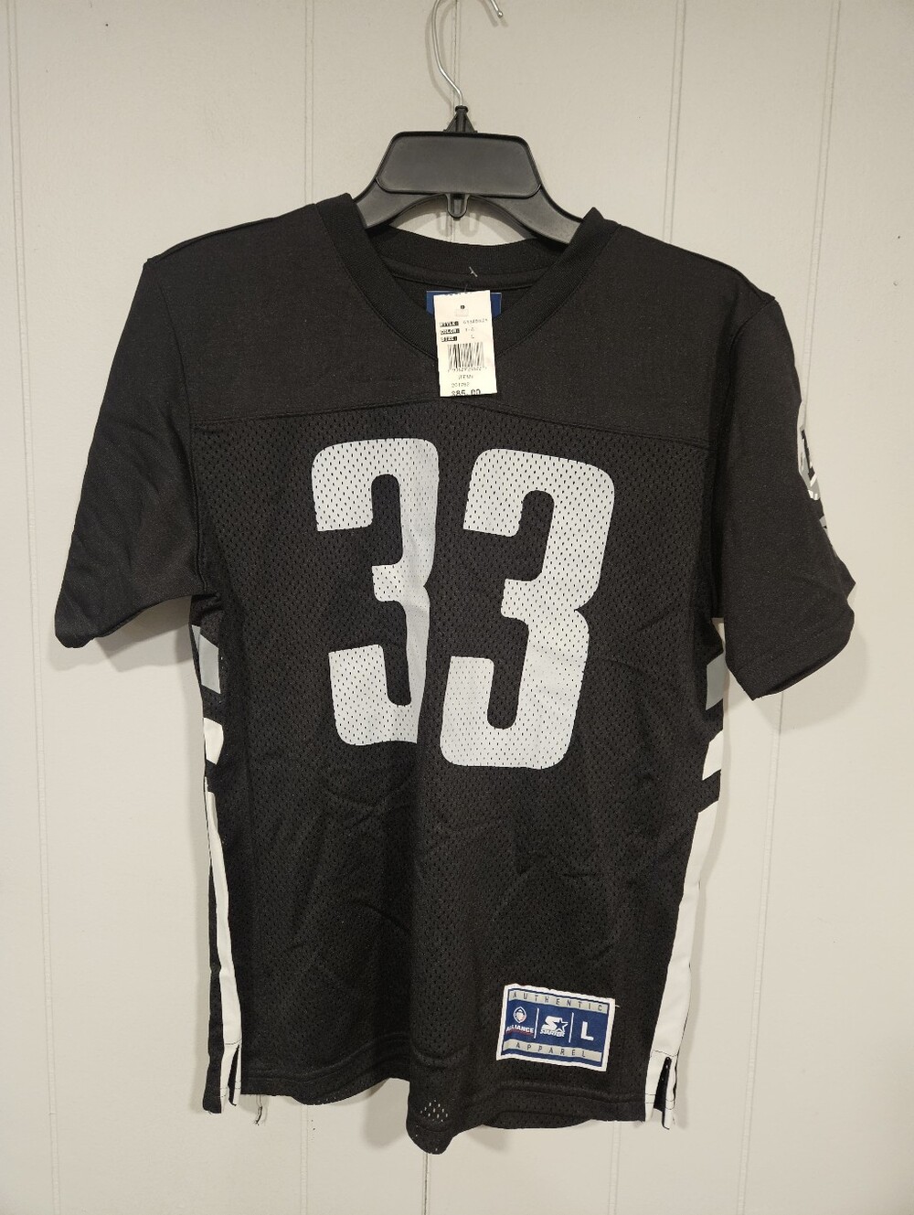 Birmingham Iron AAF Football Youth Boys Large 12-14 Starter Jersey #33 NWT